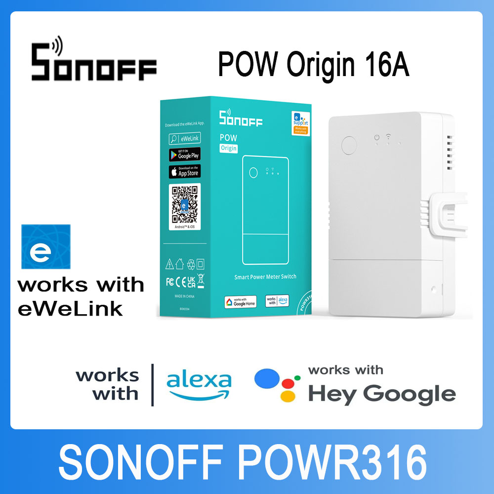 Sonoff Basic Switch - Sonoff powr316 pow origem interruptor de