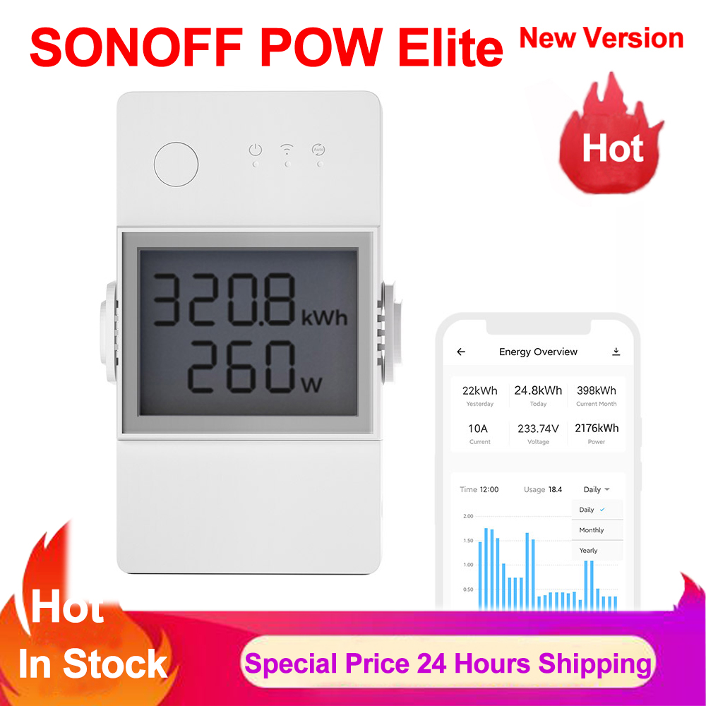 Sonoff Basic Switch - SONOFF POW Elite Medidor de Energia