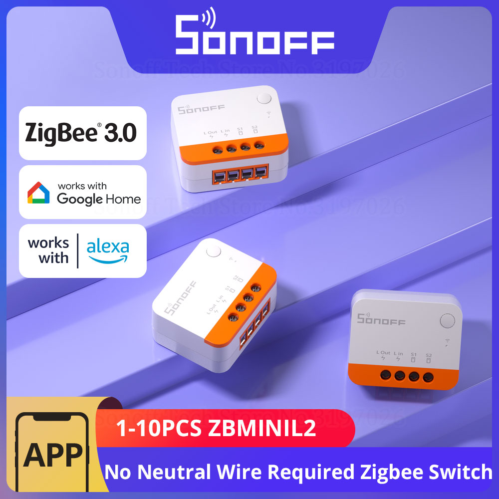 Sonoff Basic Switch - 1-10PCS SONOFF ZBMINIL2 Zigbee 3.0 Interruptor
