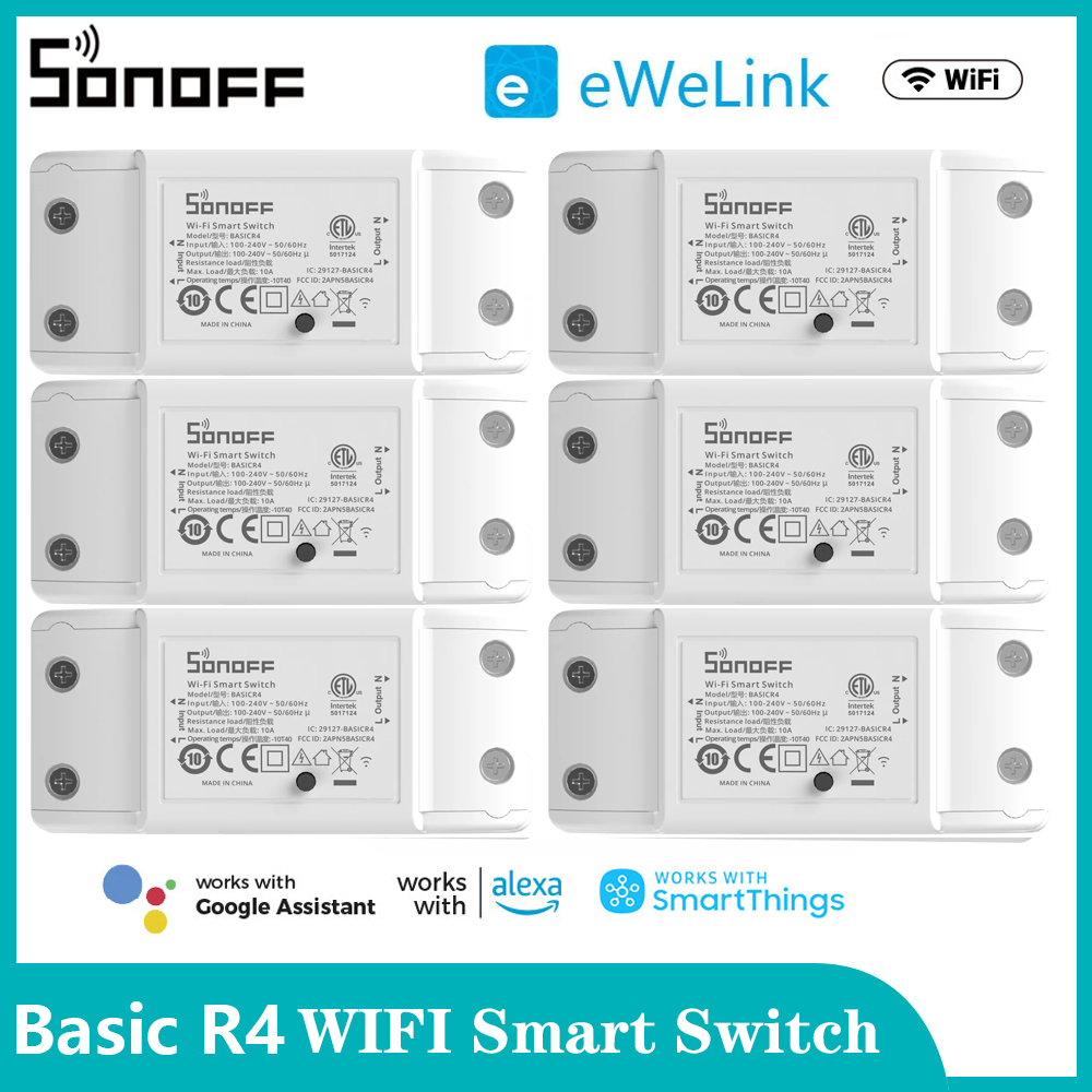 Sonoff Basic Switch - Interruptor Inteligente SONOFF Basic R4 com