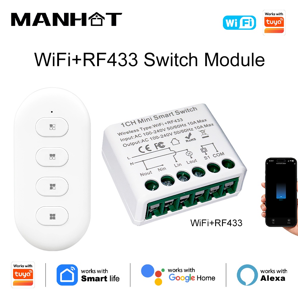Interruptores de Luz Inteligen - Home Automation Diy avaliação e preço