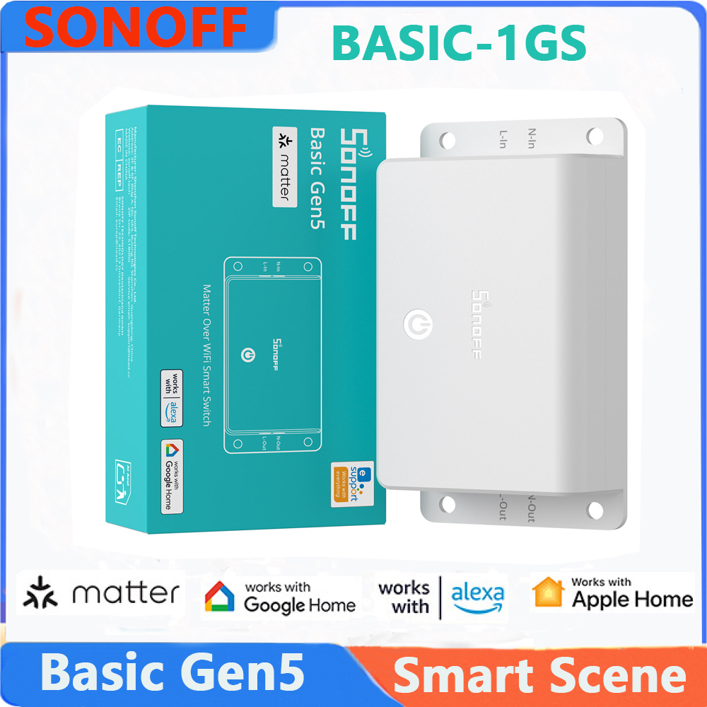 SONOFF Basic Gen5 (BASIC-1GS)  - Sonoff Basic Switch avaliação e preço