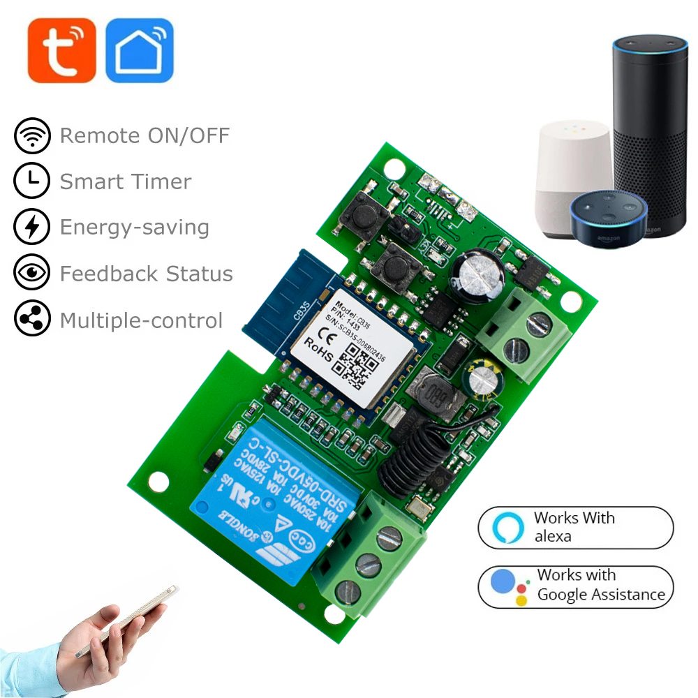 1ch tuya controle remoto intel - Home Automation Diy avaliação e preço