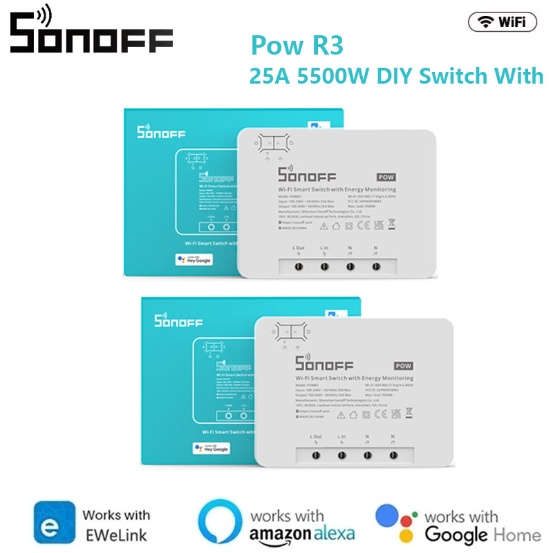 Sonoff power powr3/powr316/pow - Sonoff Basic Switch avaliação e preço