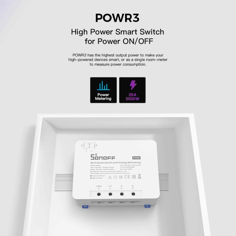 Sonoff power powr3/powr316/pow - Sonoff Basic Switch avaliação e preço