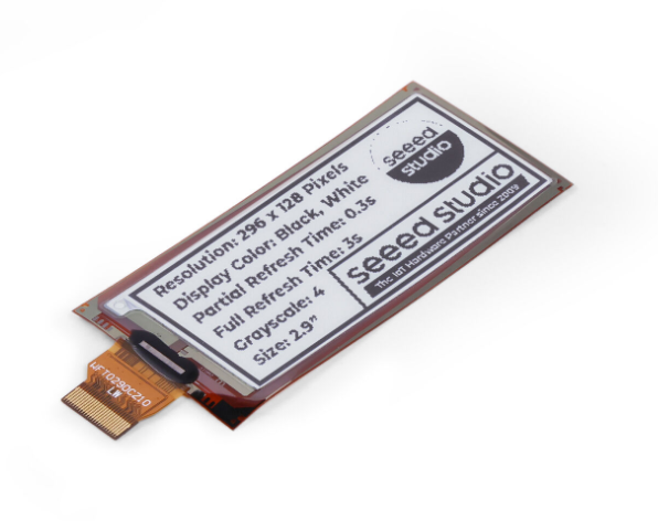 104990852 Tela EInk EPaper mon - Display Epaper 2.9 avaliação e preço
